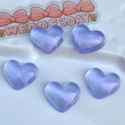 Acrylic Aurora Glossy Heart