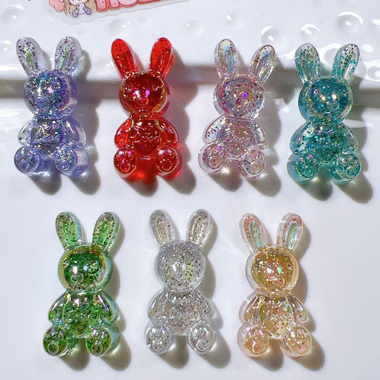 Acrylic glitter rabbit